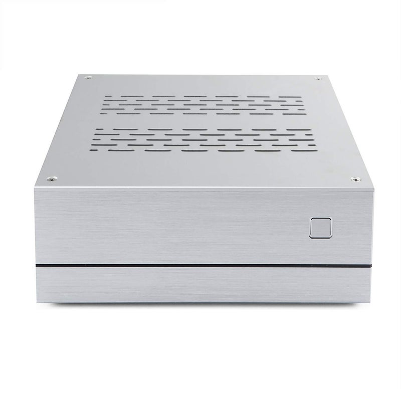 Goodisory هيكل كمبيوتر سطح المكتب Goodisory A01 Mini-ITX من الألمنيوم (ألمنيوم فضي) - Image 2